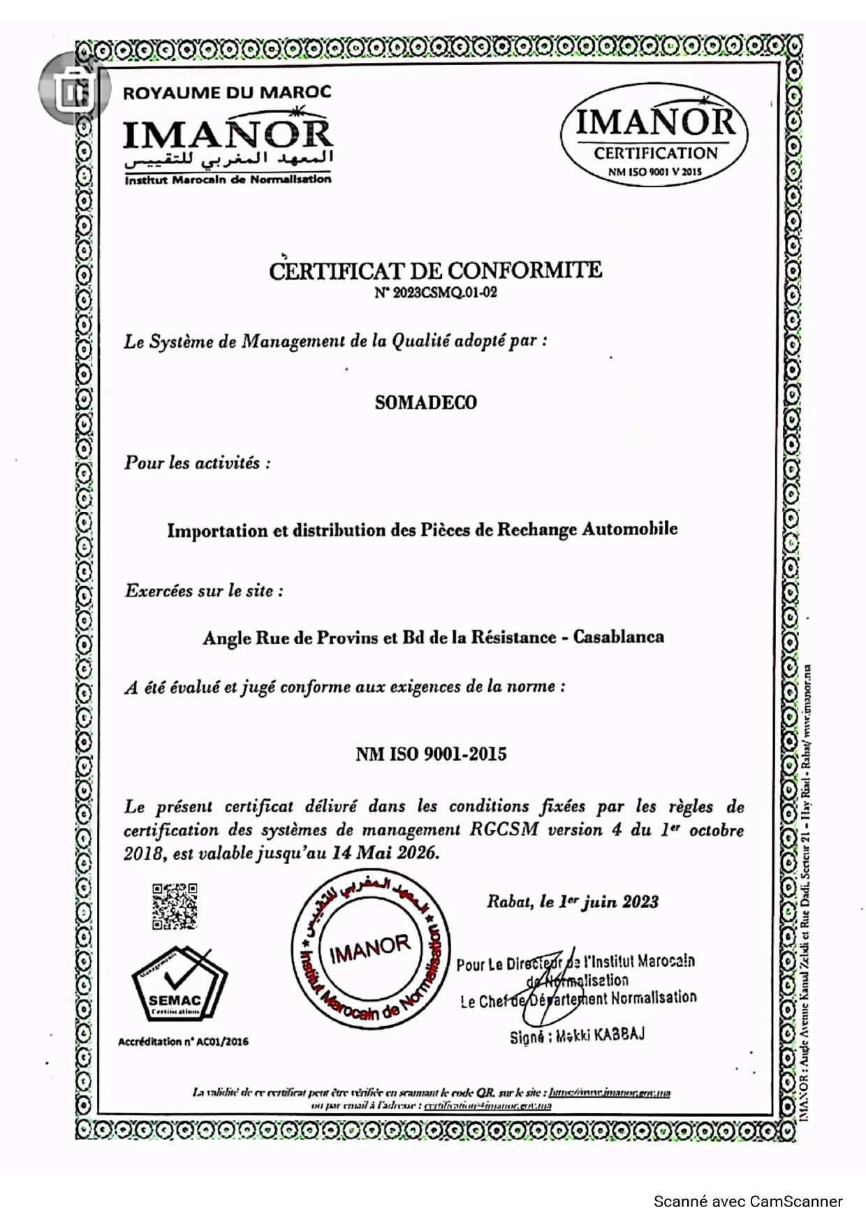 ISO 9001 2